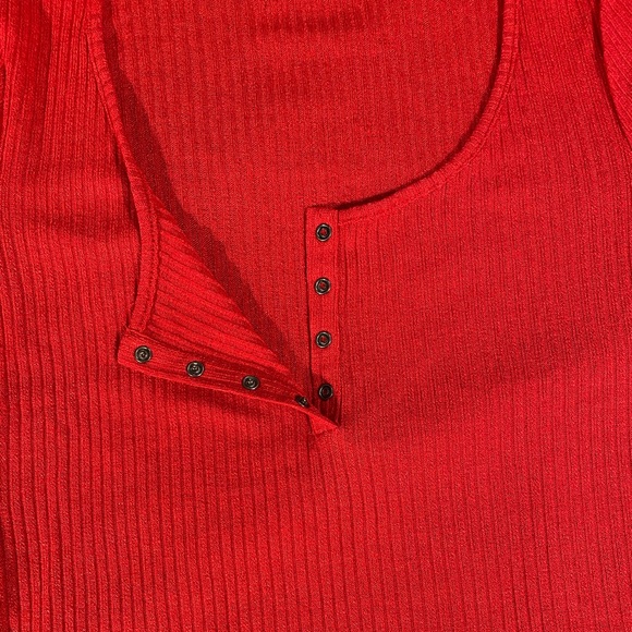 SHEIN Women’s Blouse Red Size Extra Large NWOT - Picture 9 of 10